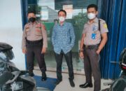 Anggota Personil Sat Pamobvit Polresta Tangerang melaksanakan kegiatan Patroli ke Bank Mandiri KCP Pasar Sentiong