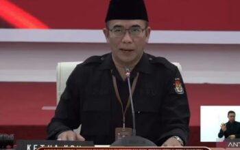 KPU tetapkan Prabowo-Gibran Jadi Presiden-Wapres Terpilih Pilpres 2024.