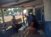 Pengamanan personil Polsek Anyar Polres Cilegon Polda Banten pada Pantai diwilayah Kec. Anyar