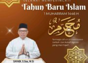 Kepala Dinas Pendidikan dan Kebudayaan Kabupaten Ogan Ilir Mengucapkan Selamat Tahun Baru Islam 1 Muharram 1446 H