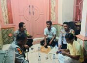 YUK NGOPI WAE” personil Polsek Cibeber Polres Cilegon Duduk Bersama Tokoh warga