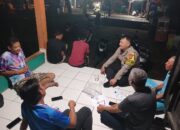 Bhabinkamtibmas Polsek Purwakarta Rutin Cek dan Kontrol Pos Ronda Warga dan Sampaikan himbauan kamtibmas