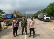 Polsek Kskp Merak Polres Cilegon Polda Banten Gencarkan Giat Guyub TNI-POLRI