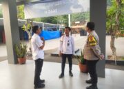 Anggota Polsek Kskp Merak Polres Cilegon Polda Banten Sambangi Pekerja di Pelabuhan Merak