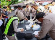 Pastikan Bebas Narkoba, Polres Ciamis Tes Urine Anggota Secara Berkala