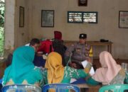 Perkuat Sinergitas, Polsek Cijeungjing Polres Ciamis Koorkom Bersama Kader Posyandu Dahlia