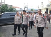 Kapolres Cilegon melakukan inspeksi mendadak ke Polsek Pulomerak