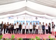 BUPATI SAMOSIR LEPAS ANDALIMAN GO INTERNASIONAL EKSPOR KE NEGARA PRANCIS DAN JERMAN