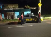 Sat Samapta Polres Ciamis Patroli Malam Hari Antisipasi Balap Liar dan Tindak Kriminalitas