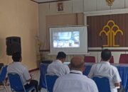 Tertib Administrasi, Bapas Gorontalo Ikuti Sosialisasi Laporan Bulanan