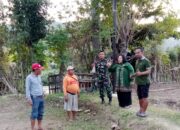 Babinsa Desa Rhee Loka Dampingi Kepala Dinas Pertanian dalam Peninjauan Titik Irpom dan Lahan di Kecamatan Rhee