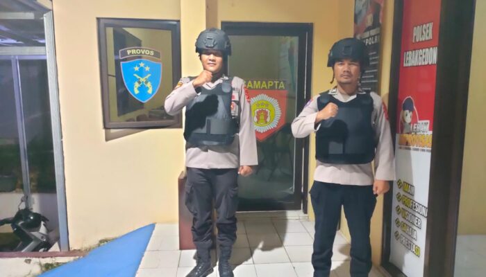 Polsek Lebakgedong Polres Lebak Laksanakan Siaga Mako Tingkatkan Kewaspadaan