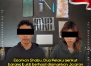 Edarkan Shabu, Dua Pelaku dan Barang Bukti berhasil diamankan Sat Resnarkoba Polres Lebak