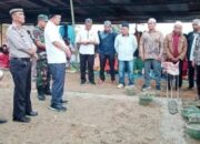 Wabup Pakpak Bharat Hadiri Peletakan Batu Pertama Masjid Al-Ikhlas di Dusun Galiaman