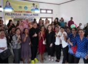 Bupati Pakpak Bharat Bersama Bunda Paud Hadiri Pelepasan PAUD Dan TK Di Tinada