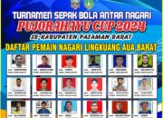 Tim Sepak Bola Nagari Lingkuang Aua Barat Siap Bertanding