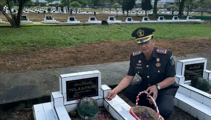 Sambut Hari Pengayoman ke-79, Rupbasan Gorontalo Ikut Upacara Tabur Bunga Junjung Tinggi Nilai Kepahlawanan