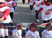 Pemdes Sukokerto Ikut Serta Meriahkan Lomba Gerak Jalan Di HUT kemerdekaan RI ke 79.