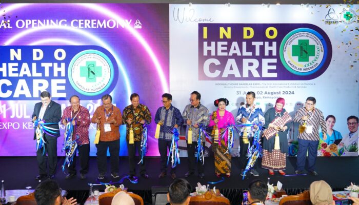 Pameran INDOHEALTHCARE GAKESLAB EXPO 2024 Resmi Dibuka: Inovasi Teknologi Kesehatan untuk Masa Depan