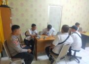 Bhabinkamtibmas Polsek Rangkasbitung Polres Lebak Rutin Sambangi Kantor Bidang Pasar Rangkasbitung