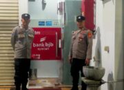 Intens Anggota Polsek Rangkasbitung Polres Lebak Patroli Obvit Ke ATM Senter Bank Mandiri