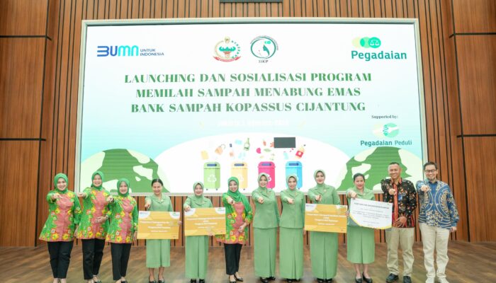 Pegadaian dan Persit KCK PCBS Kopassus Luncurkan Program Bank Sampah: Inovasi Hijau untuk Lingkungan dan Ekonomi