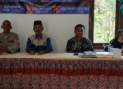 Kanit Binmas Polsek Rangkasbitung Polres Lebak Hadiri Sosialisasi TB Paru Di Desa Cimangeunteung