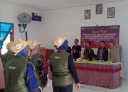 Kanit Binmas Polsek Rangkasbitung Polres Lebak Hadiri Rapat Pleno Terbuka Di Desa Cimangeunteung