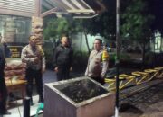 Antisipasi GKTM personil piket Polsek cibeber Polres Cilegon Polda Banten Himbau Kamtibmas kepada petugas security Komplek,