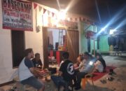 Personil Polsek Ciwandan Polres Cilegon Imbau Warga Jaga Keamanan Dengan Ronda Siskamling,