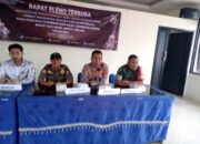 Bhabinkamtibmas Menyapa dan Menghadiri Rapat Pleno Rekapitulasi DPHP di Aula Kecamatan Mancak,