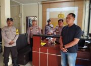 Giat penjagaan Mapolsek Polsek Pulomerak Polres Cilegon Siaga,