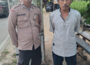 Bhabinkamtibmas Polsek Banjarsari Polres Lebak Silaturahmi kepada  tokoh Masyarakat