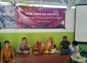 Monitoring Kegiatan Sosialisasi Posyandu Remaja dan Peresmian dan pengukuhan posyandu remaja desa tambang ayam Bersama Mahasiswa KKM Untirta,