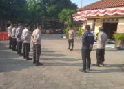 Standarisasi arahan pimpinan bagi personil agar pelayanan kepolisian prima, Kapolsek Cibeber polres Cilegon Polda Banten Pimpin Apel Pagi,