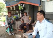 Bripka Kahar Mujiono Angota Polsek Pasar Kemis Polresta Tangerang Laksanakan Patroli Preventif Sambang Warga