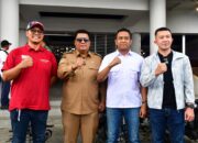 SAMOSIR LOKASI UTAMA AQUABIKE CHAMPIONSHIP 2024, BUPATI SAMOSIR BERSAMA KEMENKOMARVEST DAN INJOURNEY CEK LAPANGAN 