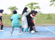 Meriahkan Hari Pengayoman Ke-79, Lapas Perempuan Gelar Lomba Bola Kaki Dangdut