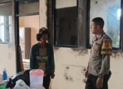 Anggota Polsek Puloampel Polres Cilegon Menyapa Warga Binaannya