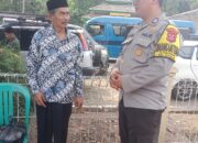 Jalin Kedekatan Dengan Ulama Umaro, Bhabinkamtibmas Polsek Mancak Polres Cilegon Sambangi Tokoh Agama,