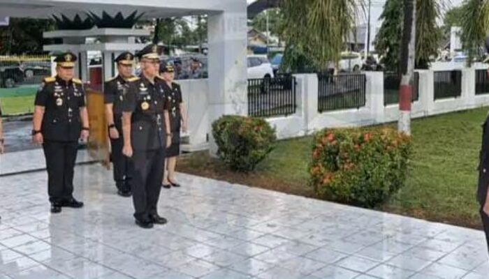 Memperingati Hari Pengayoman Ke -79, Kakanim Gorontalo Ikuti Upacara Tabur Bunga Dan Ziarah Dengan Khidmat