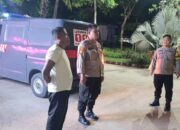 Personal Polsek Cibeber Bincang Bersama  Security Komplek,