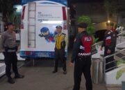 Sat Samapta Polres Ciamis Koordinasi Bersama Satpam Perbankan Antisipasi Bahaya Kamtibmas