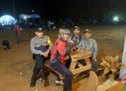 Polsek Sukadana Polres Ciamis Monitoring Lomba Semarak HUT ke-79 RI Tingkat Desa Margaharja