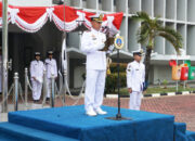 LANTAMAL III JAKARTA GELAR UPACARA BENDERA DALAM RANGKA HUT KE-79 KEMERDEKAAN REPUBLIK INDONESIA 17 AGUSTUS 2024