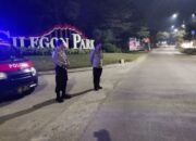 Blue Light Patroli Personil Piket Polsek Cibeber Tekan Kejahatan Jalanan Dengan Patroli Malam