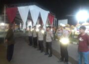 Apel dan Operasi Cipkon Malam, Polsek Pasar Kemis Sasar Lokasi Rawan