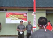 Komandan Kodim 1710/Mimika Akhiri Lomba Kegiatan Semarak Kemerdekaan Republik Indonesia Ke-79