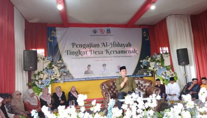 Tablig Akbar dan Pengajian Rutin di Desa Kersamenak Pererat Tali Silaturahmi dan Tingkatkan Keimanan Warga