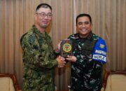 Wadan Kodiklat TNI Terima  Courtesy Call Major General Yato Chikayoshi